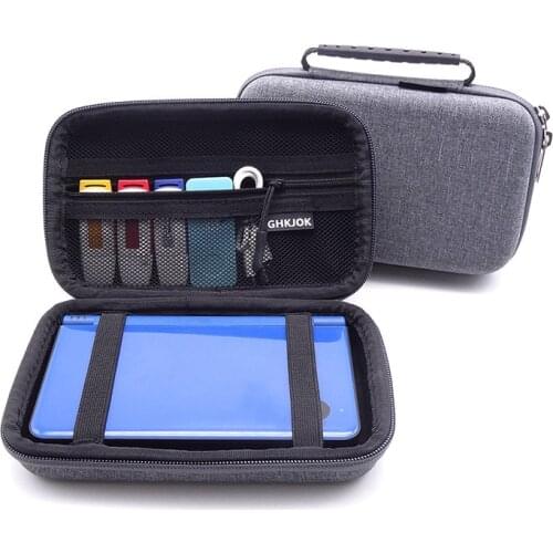 Power Bank Hard Drive Disk Storage Carrying Case Bag for Nintendo Handheld Console Nintendo New 3DS XL/ 3DS XL NEW 3DSXL/LL