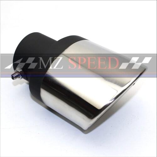 Universal Chrome Stainless Steel Automobiles Car Exhaust Muffler Tip pipe For Toyota Nissan Ford Chevrolet Peugeot Fiat Suzuki