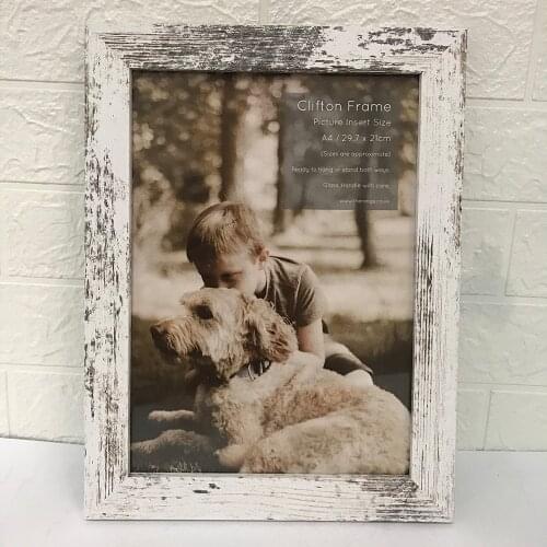Vintage Photo Frame Solid Wood Photograph Frame Wall Hanging Desk Home Decoation Picture Frame Gift Household Supplie