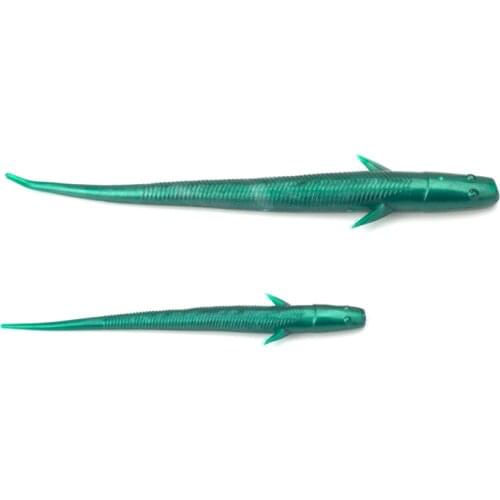 10pcs/lot soft lure bait Loach Swimbait Wobblers Artificial Tackle Silicone Worm Carp Jig Fishing 10cm 3g