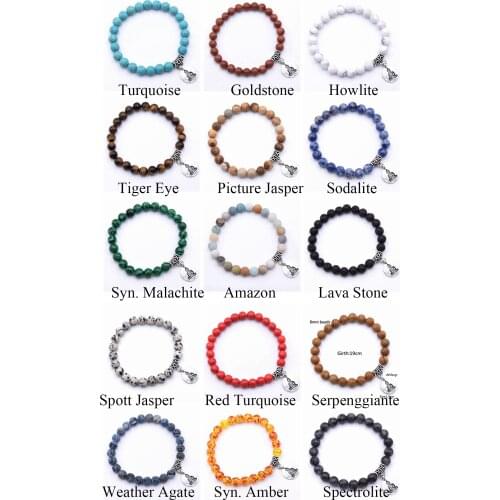 15 Styles New Fashion Silver Plated Rhinestone Beads Buddha Strand Charm Bracelets & Bangles Jewelry For Best Friends