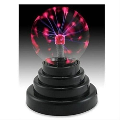 2019 USB Plasma Ball Electrostatic Sphere Light Magic Crystal Lamp Ball Desktop Lightning Christmas Party Touch Sensitive Lights