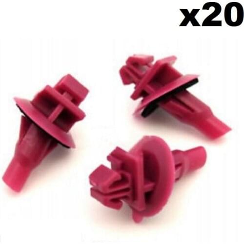 20x For Toyota Land Cruiser Prado Exterior Side Moulding Trim Clips- 75881-60010