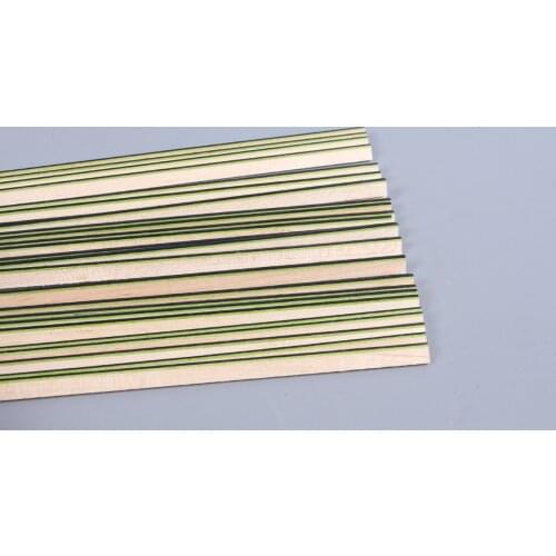 25Strip Luthier Purfing Binding Marquetry Inlay Solid Wood 840x6x1.5mm Guitar parts#172