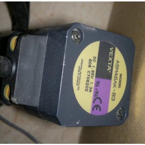 ASM46AK-B3 stepper motor , used in good condition . 80% appearance new , good working , free shipping