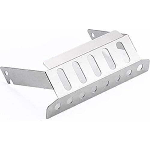 Stainless Steel Chassis Armor Front Protector Plate for MN D90 D99 MN99S 1/12 RC Car Upgrade Parts