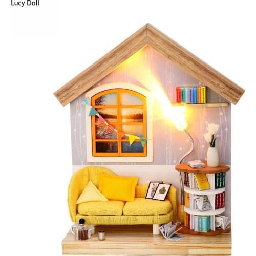 Diy DIY House Warm Photo Frame Series Hand Made Creative Assembly Customized Toys Creative DIY House Valentines Day Gift