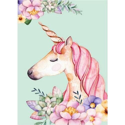 H2505 diamond painting full square unicorn, unicorn diamond embroidery