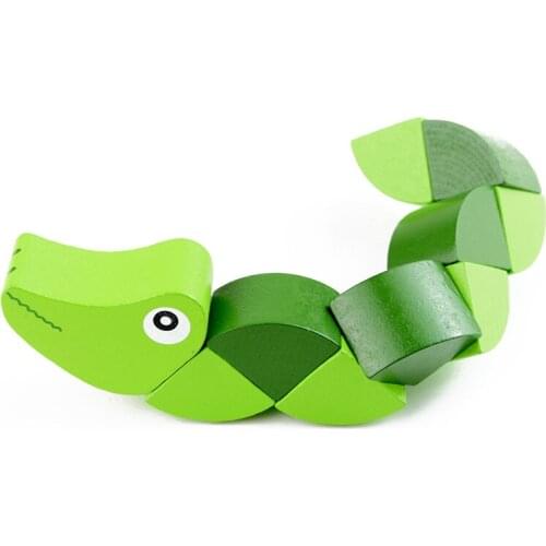 Crocodile Twisting Bug Caterpillar Game Toddler Baby Exercise Wrist Hand Eye Coordination Toy