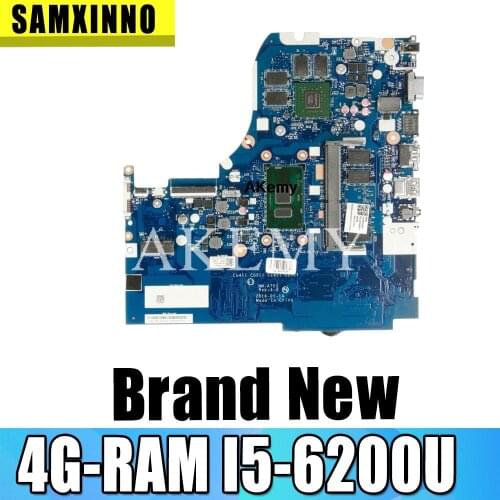 NM-A751 Laptop motherboard For Lenovo 310-15ISK original mainboard 4G-RAM I5-6200U GT920M/940M X 510-15ISK