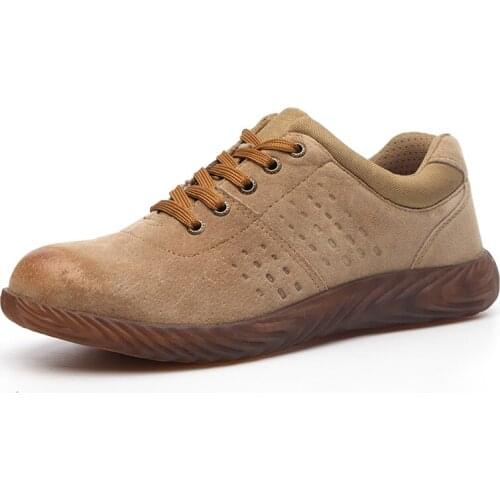 New Safety Shoes For Men Work Safety Boot Steel Toe Safety Shoes Puncture-Proof Work Sneakers Indestructible Shoes Work Footwear