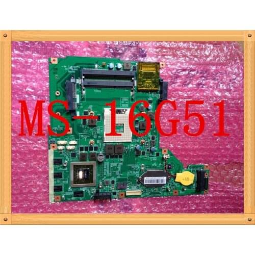 Original FOR MSI GE620DX GE620 LAPTOP MOTHERBOARD MS-16G51 REV 2.0 Fully tested