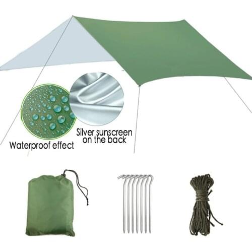 RIVERSIDE Fishing Camping tent Hammock Mosquito Net and Hammock Canopy Portable Nylon Hammock Rain Fly Tree Straps