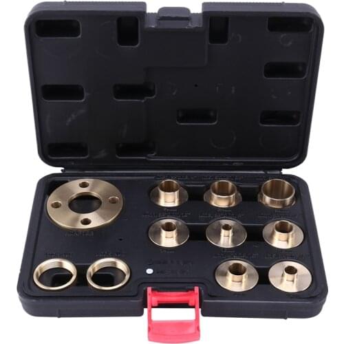 Practical Screwdriver Set /Set Brass Template Router Guides Kit with Lock Nut Adapter Router Accessory Decoration Tool