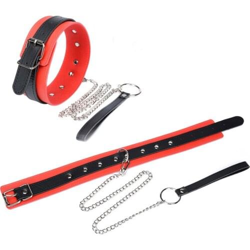 Sex Adult Games Fetish Neck Bondage Sex Toys For Women SM Bondage Restraints Slave Neck Chain Erotic Cosplay Sex Toys For Adult