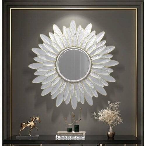 Modern Wall hanging home decor room decoration accessories Light luxury 3D decorative mirror wall stickers Aesthetic room decor