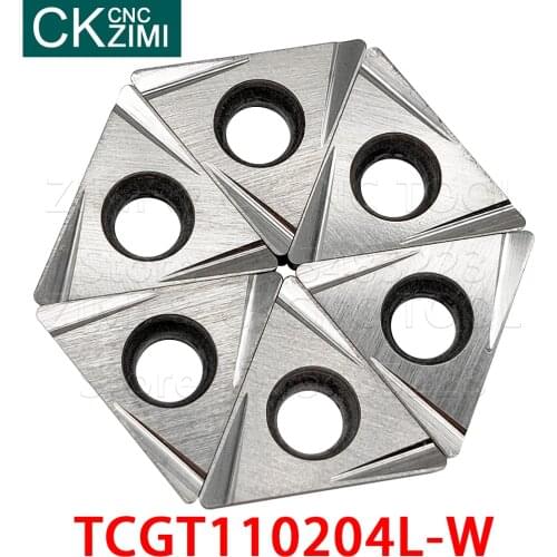 TCGT110204L-W TCGT 110204L W Cermet Inserts slotting Inserts Turning Cutting Tool CNC Metal lathe tool for steel stainless steel