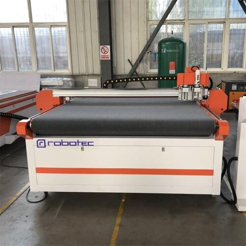 Easy Operation CNC Oscillating Blade Leather Cutter/Vibrating Knife Cutting Machine Carton Box Cutting Machine/3d Foam Cutting