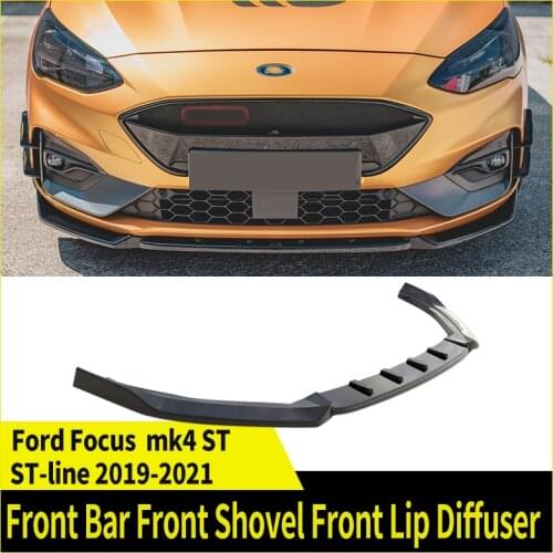 Protector Bumper-Spoiler Lip-Diffuser Body-Kit Front-Bumperfront shovel for Ford Focus mk4 ST/st-line 2019-21 Auto Accessories
