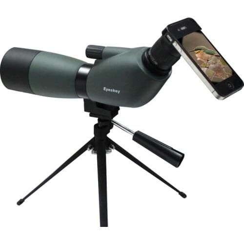 Spotting scope Waterproof telescope Angled 15-45x60 Zoom Spotting Scopes with table tripod green color fast shipping