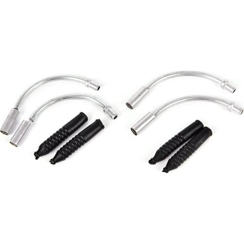 1 Sets MTB Mountain Bike Bicycle Accessories Cable Guide Bend Tube Pipe Plastic Sleeves Boots Protector Hose