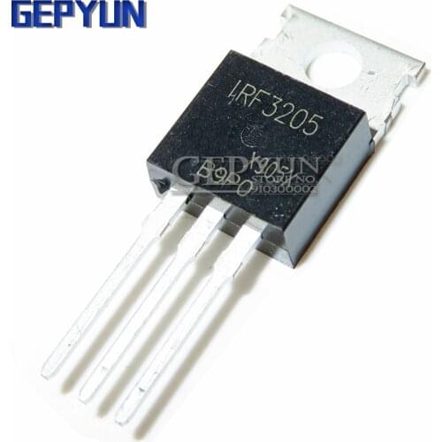 10PCS IRF3205PBF IRF3205 TO-220 TO220 HEXFET MOSFET Gepyun