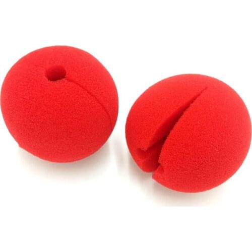 1000pcs Red Ball Sponge Clown Nose Magic Dress Accessories for Party Wedding Decoration Christmas Halloween Costume SN140