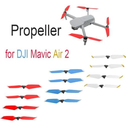 4pcs Propeller for DJI Mavic Air 2 Drone Quick-Release Props Folding 7238 Blades Red Blue White Props Accessories