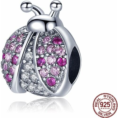 925 Sterling Silver Mrs. Bear the Bride with Dress Enamel Charm fit Original pandora Bracelet & Bangle DIY Jewelry Anniversary G