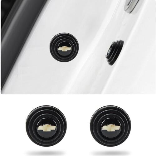 Car Door Shock Stickers Absorber Soundproof Buffer Pier Decoration For Chevrolet Colorado Cruze Spark Captiva Malibu Trax Aveo