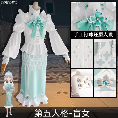 Anime! Identity V Helena Adams Dream New Skin Game Suit Lovely Elegant Uniform Cosplay Costume Halloween Party Outfit For Women