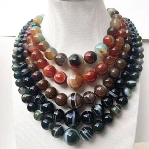 Free Shipping Fashion Jewelry Beautiful Cherry Quartz Ball Beads 3 Row Necklace 20" FG6459