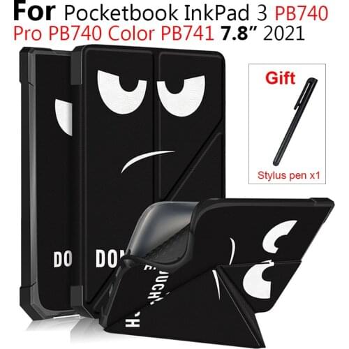 For Pocketbook InkPad 3 PB740 Pro PB740 PB741 7.8 inch 2021Tablet Case Protector Covers Fundas Shell Full Cover Protection Coque