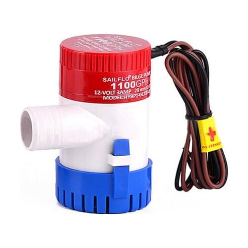 DC 12V/24V 1100GPH Automatic bilge pump,submersible boat water pump,electric pump for boats Bilge Pump