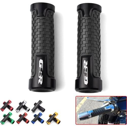 GSR For Suzuki GSR 600 750 400 250 GSR600 GSR750 GSR400 GSR250 Motorcycle Non Slip Handlebar Grips Throttle CNC Hand Bar Grips