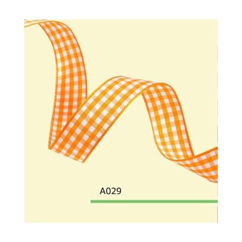 1-1/2" inch 38mm tartan ribbon