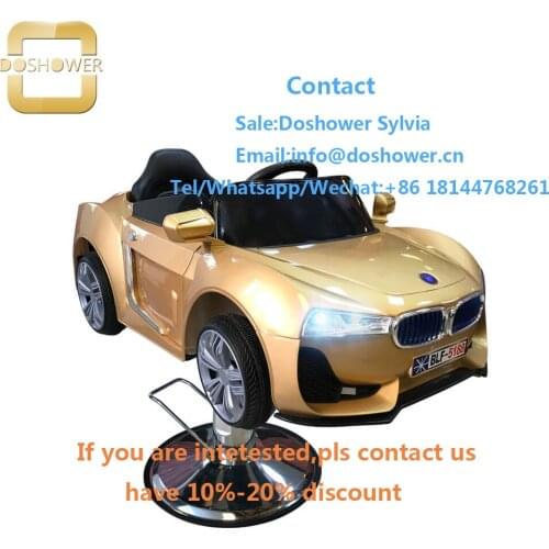 Fancy hair cut chair with barber furniture set for baby barber chair car