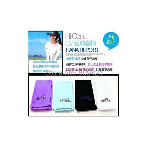 WholeSale 200pairs/Lot Golf Sports Arm Sleeve Ladies Summer Long Fingerless Gloves Arm Sun-Proof Arms Protectors