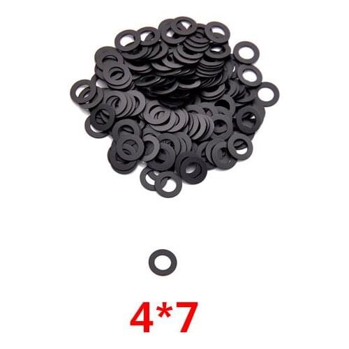 Barber Use Assemble Scissor Washers 500pieces/lot Hairdressing Scissor Accessory Nylon Washers size 4*7mm scissor parts wahsers