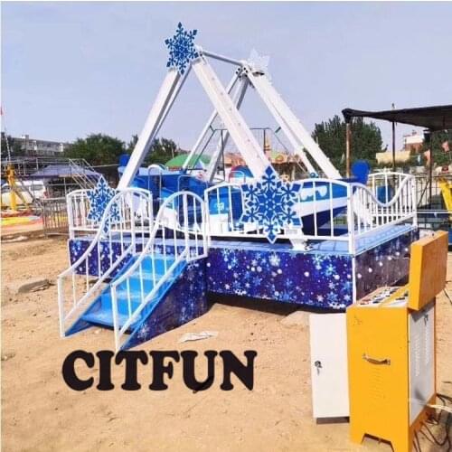 Theme park Snow mini pirate ship amusement park rides