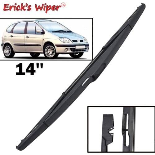 Ericks Wiper 14" Rear Wiper Blade For Renault Scenic RX4 MK1 2000 2001 2002 2003 Windshield Windscreen Rear Window