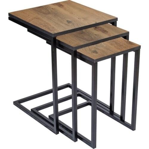 Modern Grande Home Still C Zigon coffee table 3 pcs coffee table table basse