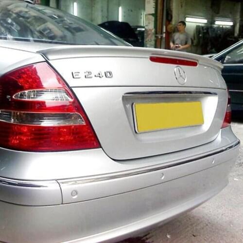 For W211 Spoiler 2003 2004-2006 Mercedes-Benz W211 YC E-class E200 E260 Spoiler ABS Material Car Rear Wing Accessories Body Kit