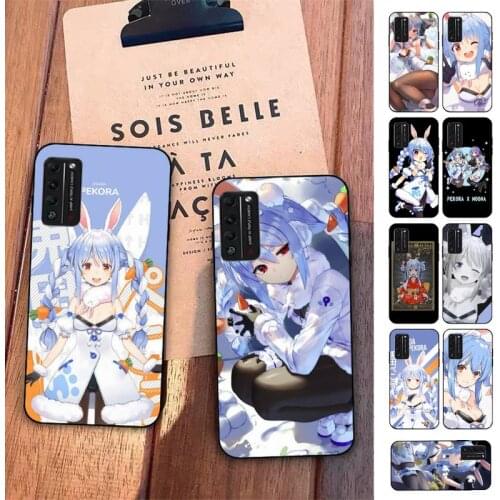 TOPLBPCS Usada Pekora Hololive anime Phone Case for Huawei Honor 8 9 10 5A 30 20 pro lite 8X 8C