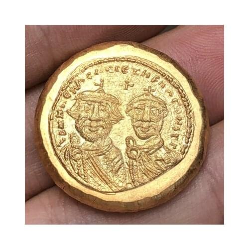 Byzantium Empire Solidus 626-629 copy coins 21MM