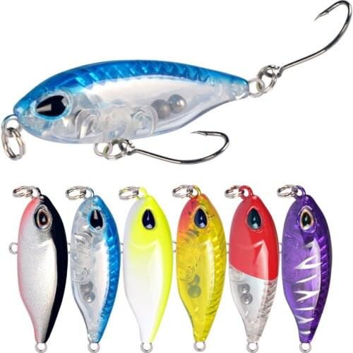 1Pcs High Quality Mini Popper Fishing Lures 4.5cm 3g Artificial Wobblers Topwater Swimbait Minnow Lifelike Crankbait Lure