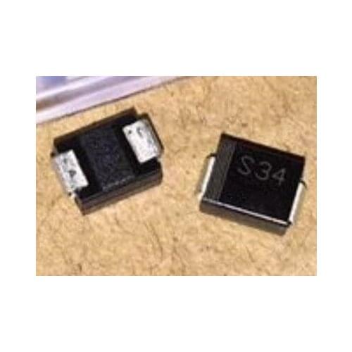 100PCS 1N5822 IN5822 SS34 SK34 S34 SMB DO-214AA