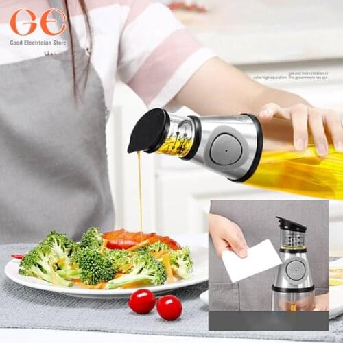 250ml olive oil metering bottle for kitchen cooking vinegar glass dispenser sprayer or olive oil dispenser Kitchen