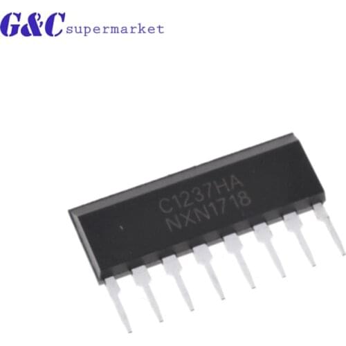 5PCS UPC1237HA UPC1237 C1237HA ZIP-8 IC UPC1237H Horn protection circuit chip Audio IC integrated block diy electronics