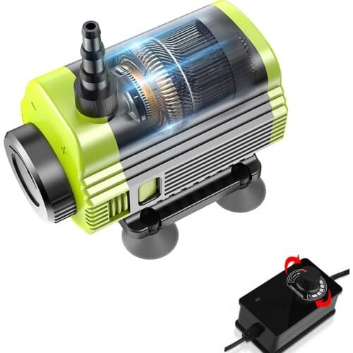 Brushless Submersible Water Pump 12V with 15M Lift Max 540L/H Adjustable Professional for Sink Machine Cutting Machine